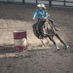 barrel racing