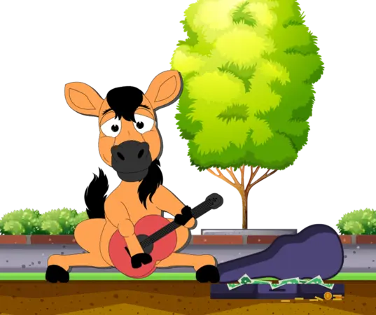 Tip jar tree background