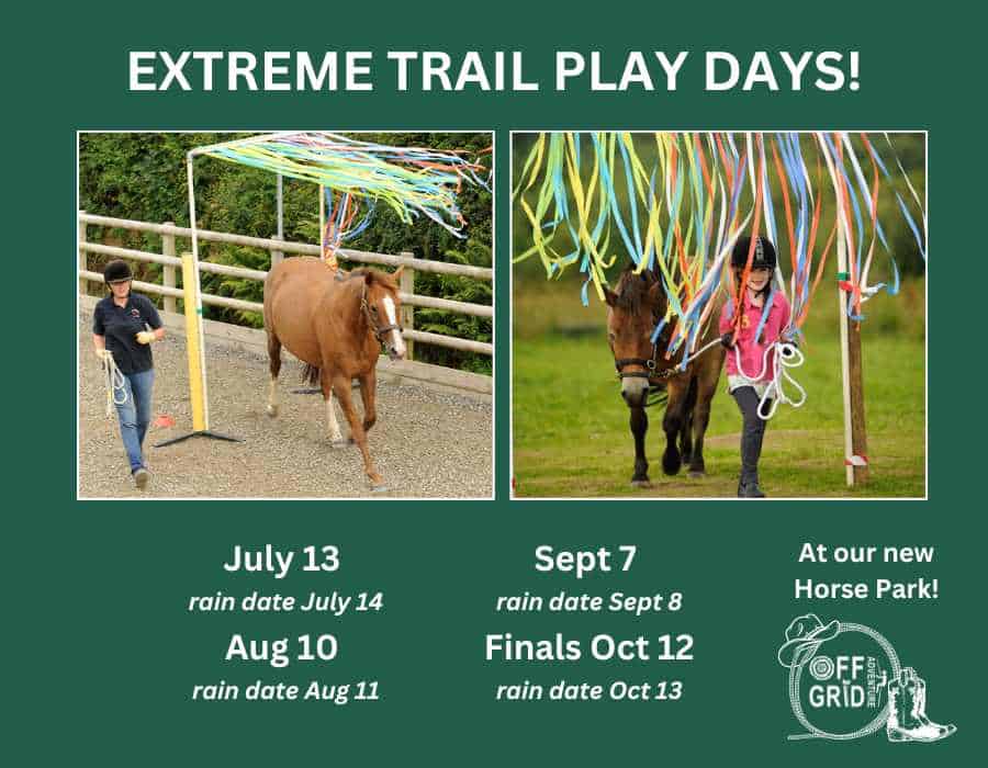 Extreme Trail Play Days Ad