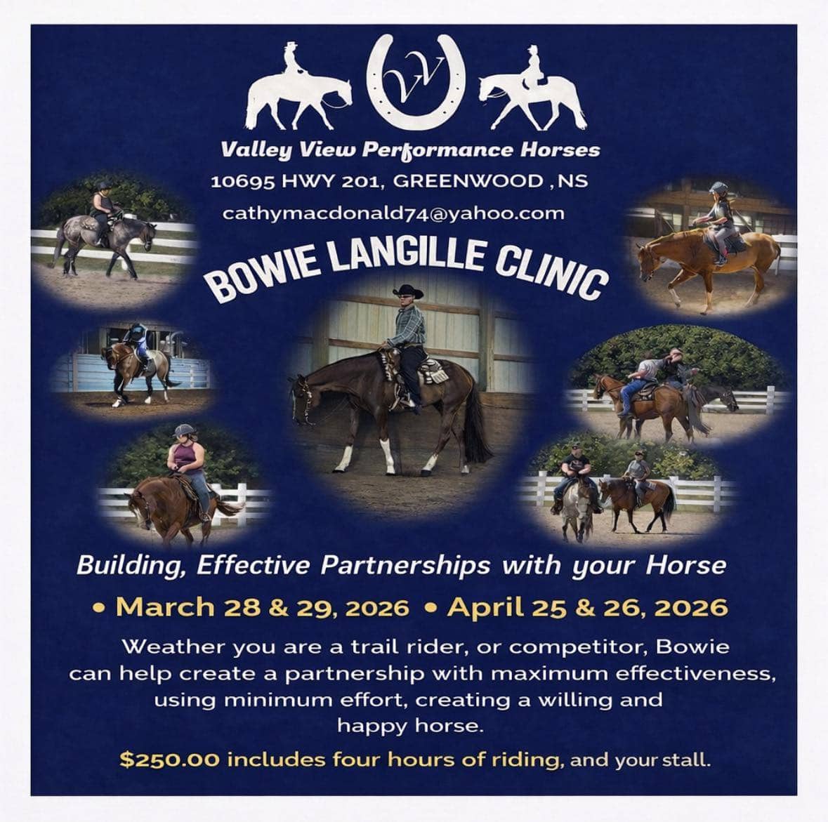 Bowie Langille Clinics 2026