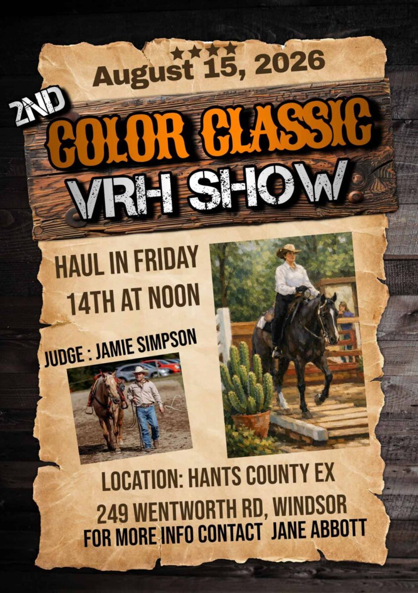 Color Classic Versatility Ranch Horse Show August 2026