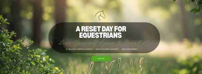A Reset Day for Equestrians